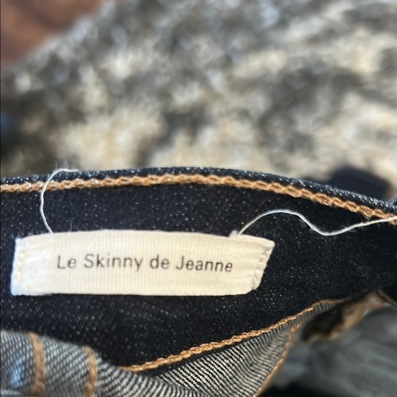 Frame Denim Blue Skinny Jeans with Sleek Silhouette - Picture 6 of 7